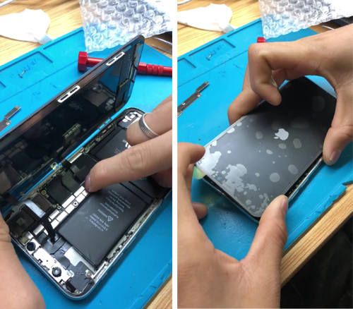 苹果手机进水花屏了怎么办?海口苹果维修点教你轻松解决！