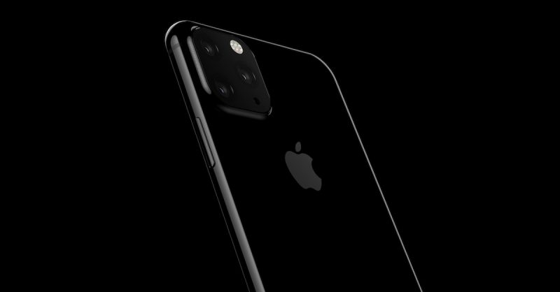 2019款iPhone XI渲染图曝光，后置三摄并带TOF测距功能！