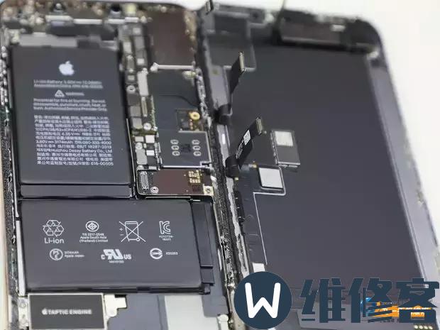 深圳苹果维修点分享iPhoneXS max主板、硬盘、CPU分层深度拆解维修教程-手机维修网