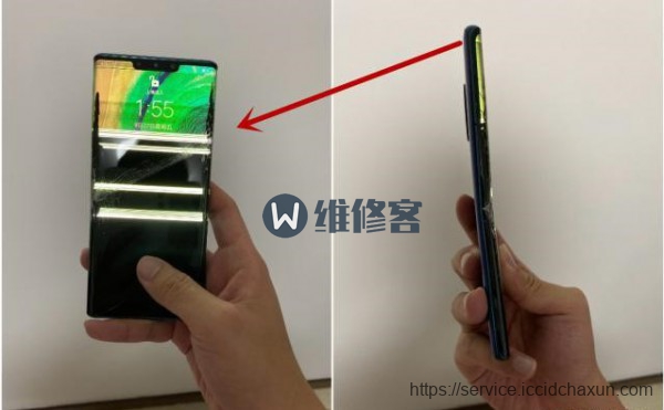 天津手机维修华为mate30pro屏幕碎了换屏多少钱